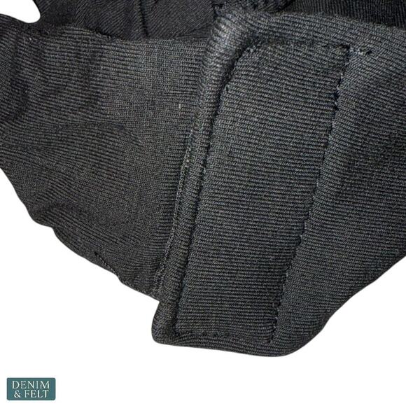 Halara Black V-Neck Long Sleeve Puff Sleeve Work Bodysuit Size Medium NEW - Picture 10 of 11